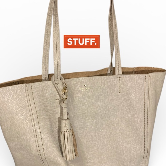 kate spade Handbags - Kate SpadeTote Bag with Tassel”Orchard Street”Hallie Crisp Linen (item#20011)